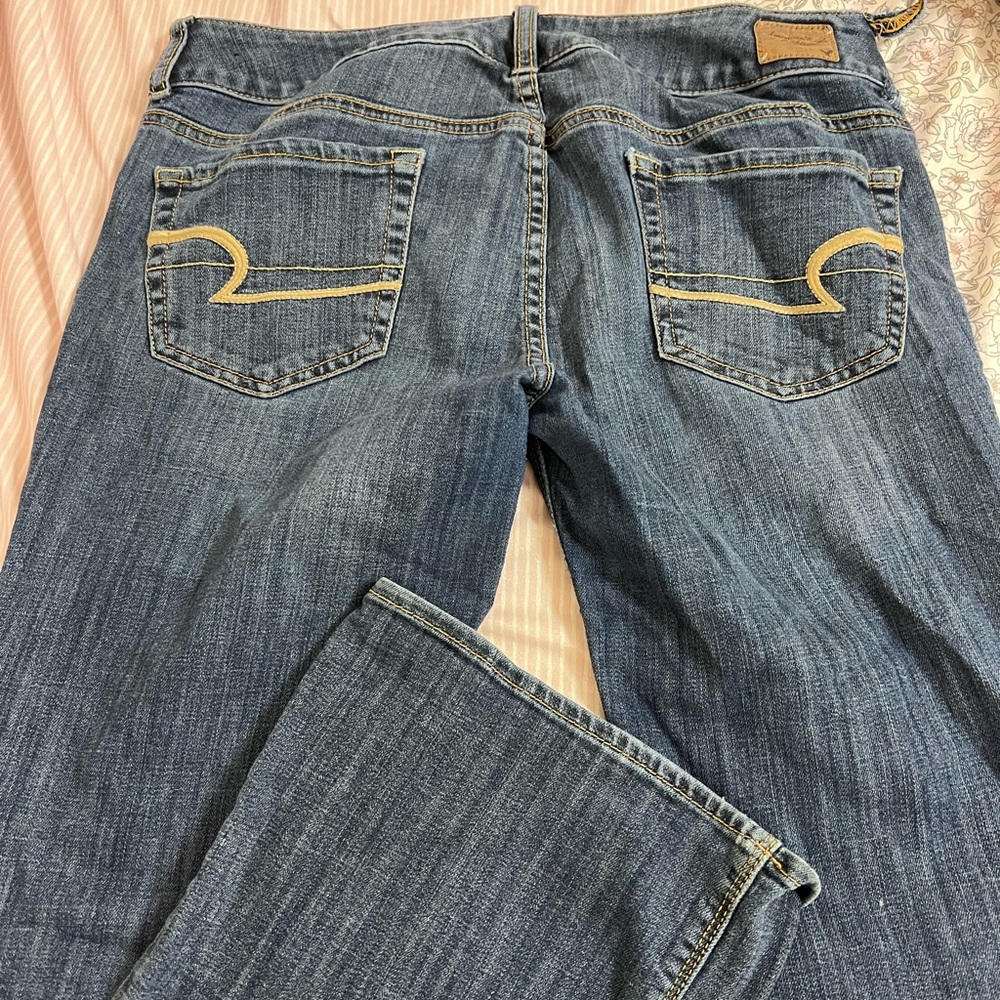 American Eagle Outfitters Blue Boot Cut Jeans